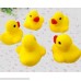 'Happy Duck' Eraser Pack Of 12 Bright Yellow Rubber Duckies With Removable Red Mouth Amazing Kids Students Gift Party Favor! Great Fun To Play With!! Manufactured By Mega Stationers